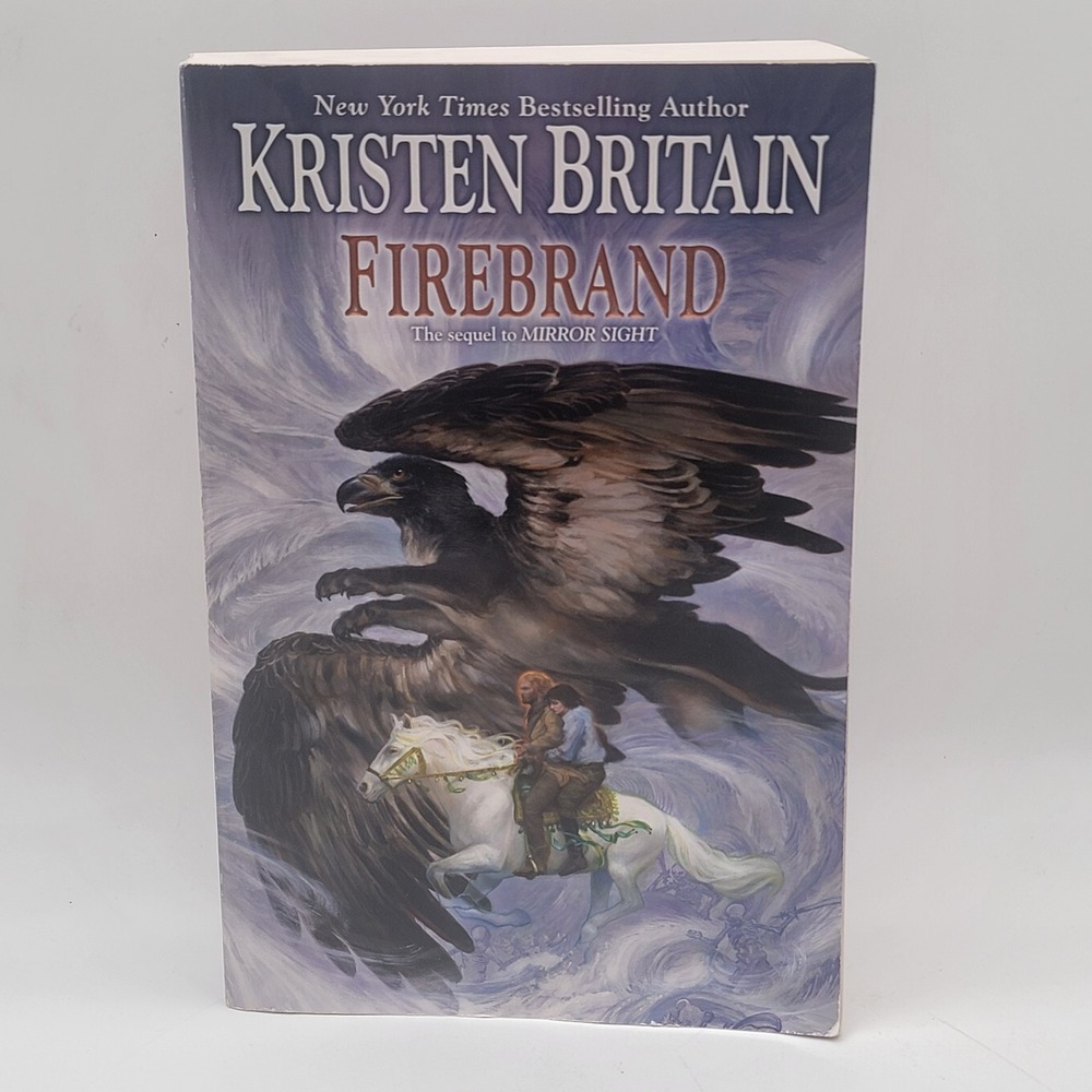 Kristen Britain Firebrand Paperback First Trade Printing‎ Green Rider 6 Good